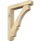 Ekena Millwork Balboa Craftsman Rough Sawn Bracket w/ Offset Brace, Douglas Fir, 6"W x 32"D x 38"H BKT0604X32X38BOA04RDF - alternate 1